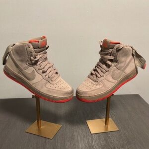 Tan & Orange  kid Nike Sneaker size 5